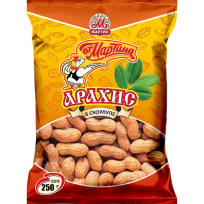 Peanuts in shell Ot Martina 250g