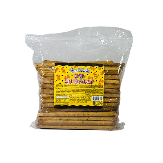 Соленые палочки с семенами тмина Grand Candy 250г