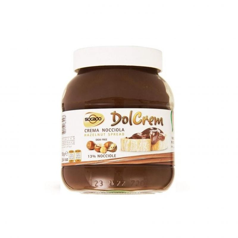 Chocolate cream with hazelnuts Dolcrem 750g