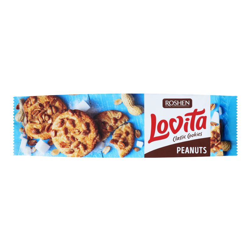 Peanut cookies Lovita Roshen 150g