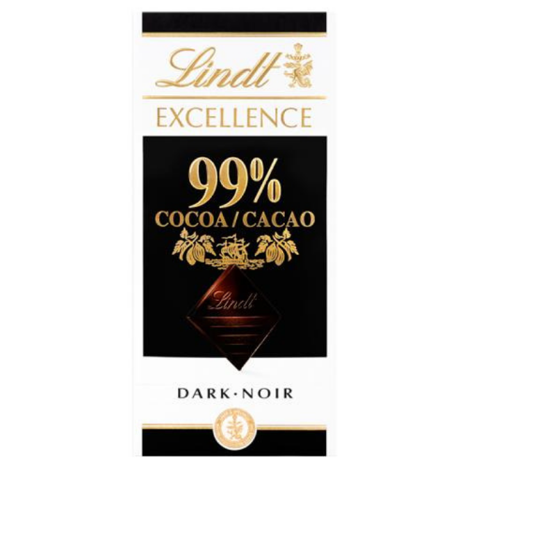 Шоколадная плитка Lindt 99% 50г