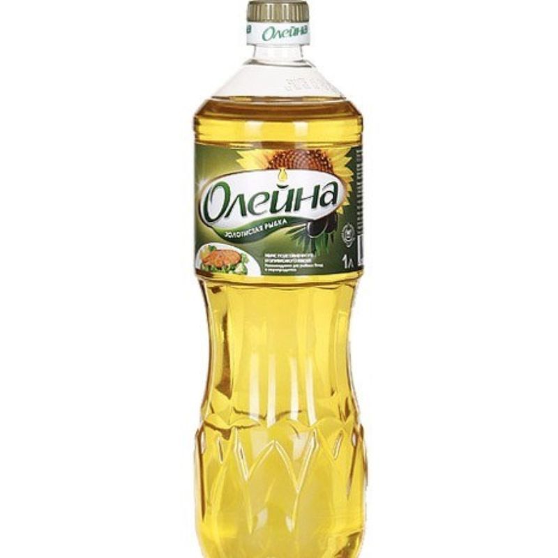 Смесь подсолнечного и оливкового масел Олейна 1л