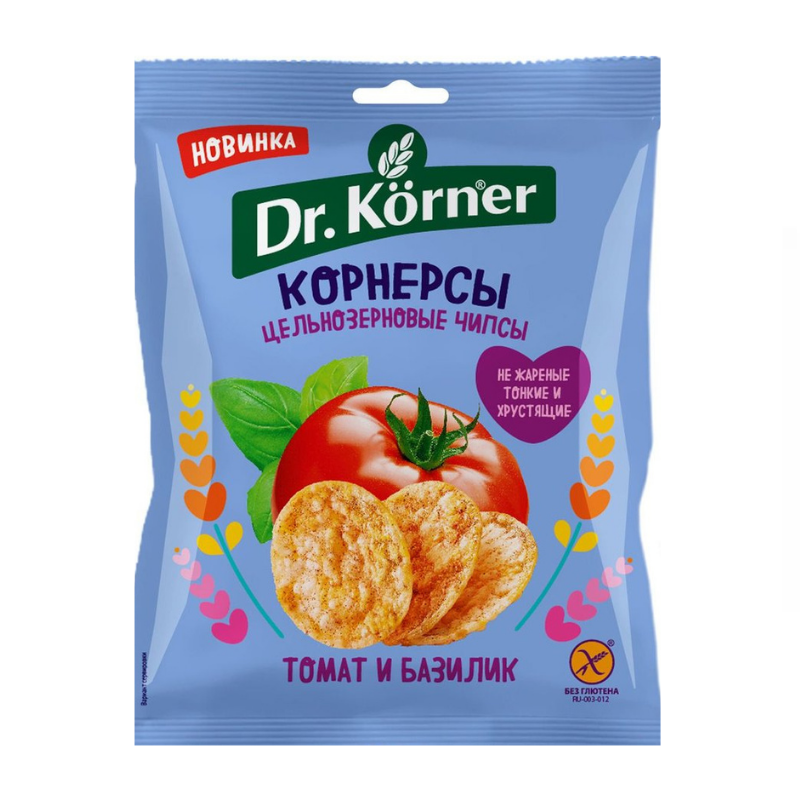 Чипсы томатные Dr.Korner 50г