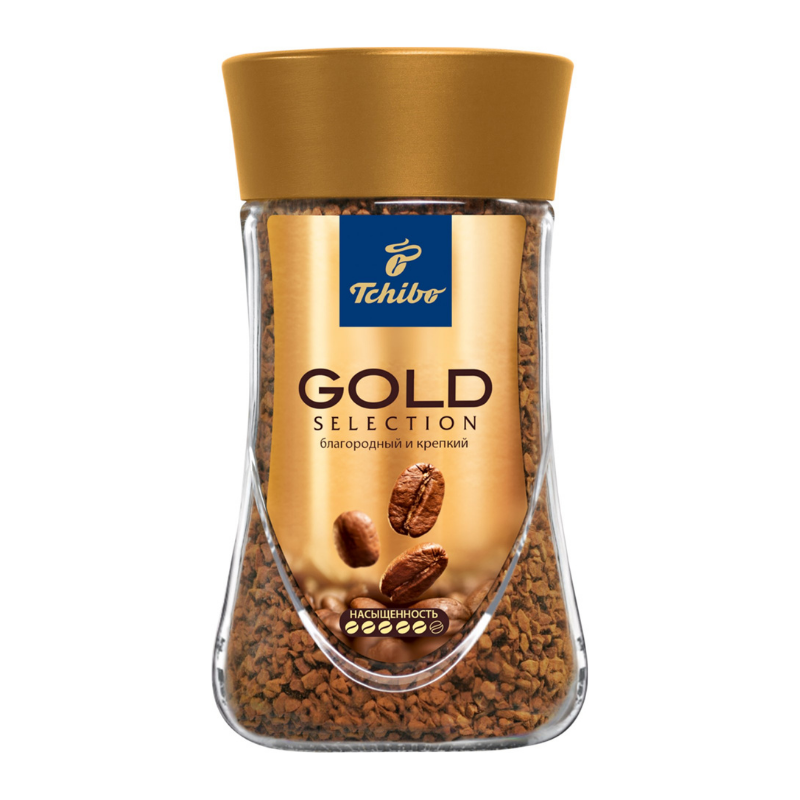 Кофе растворимый Tchibo Gold 90г